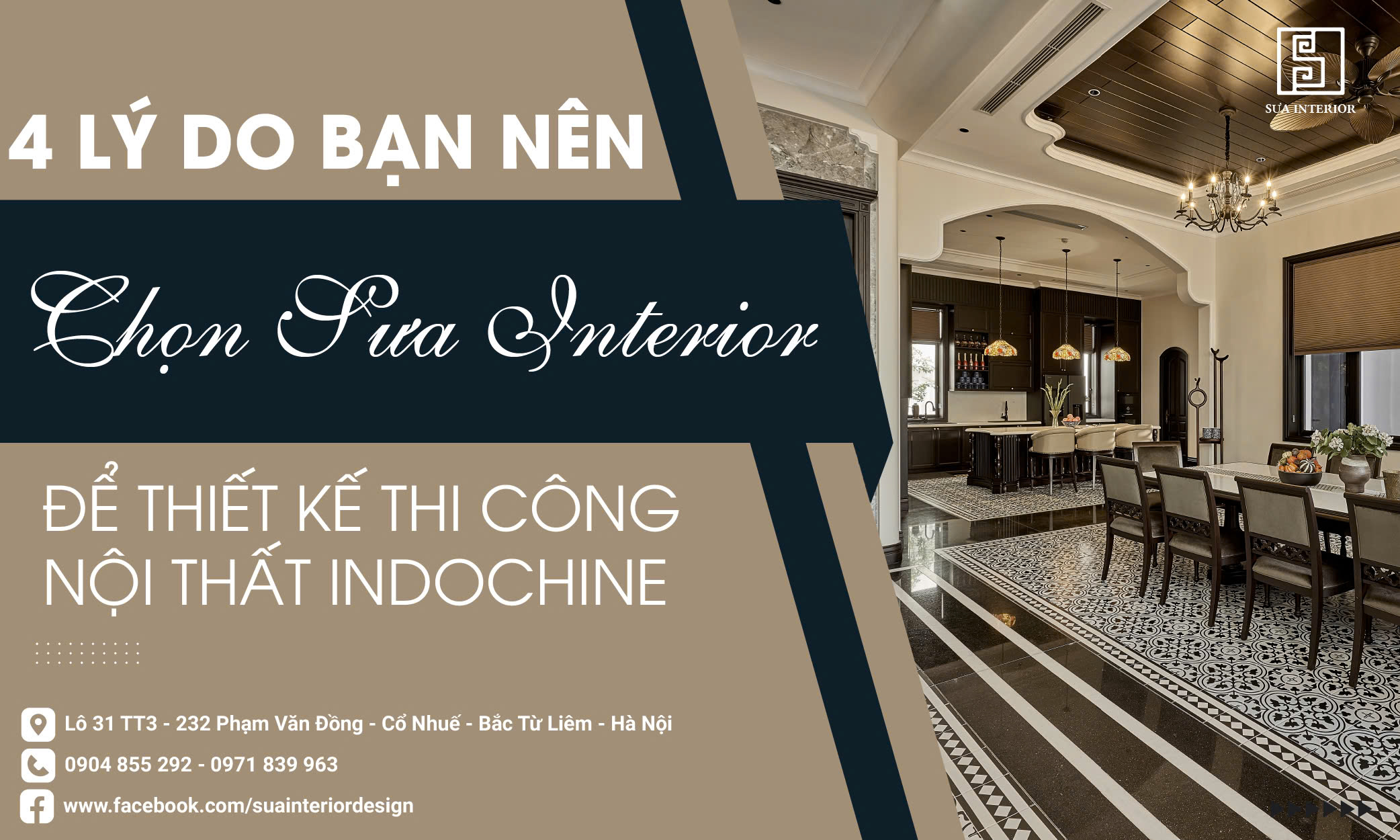 4 lý do bạn nên chọn Sưa Interior để thiết kế thi công