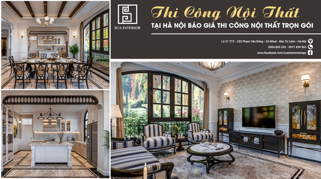 Thi Công Nội Thất Tại Hà Nội – Báo Giá Thi Công Nội Thất Trọn Gói