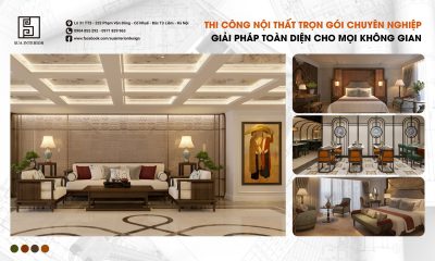 thi công nội thất trọn gói chuyên nghiệp