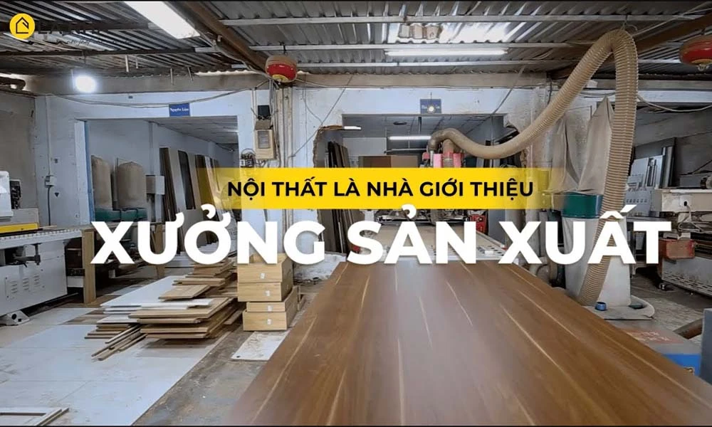 xưởng nội thất là nhà