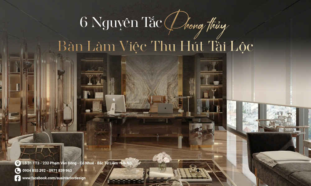 Phong thủy bàn làm việc