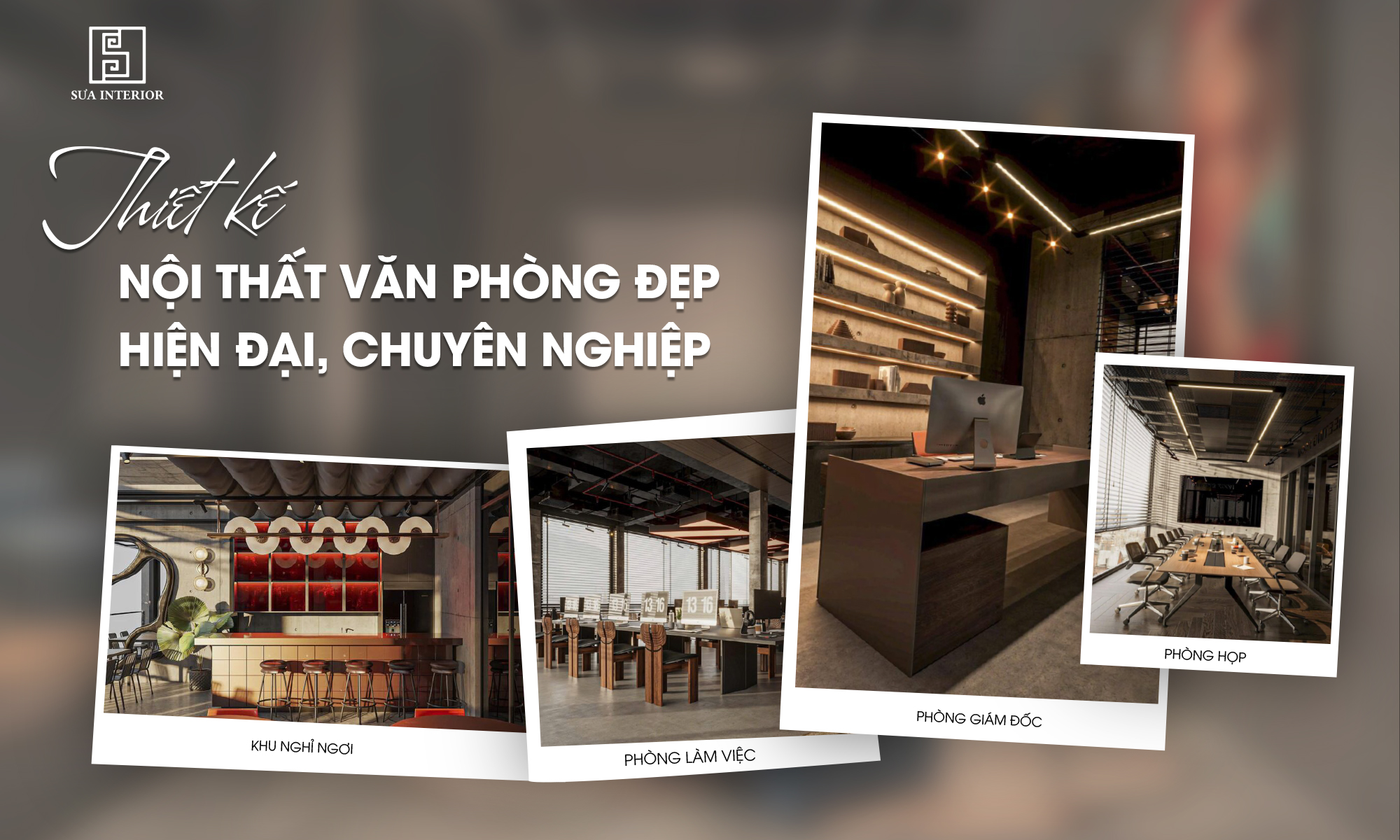 Thiết kế nội thất văn phòng