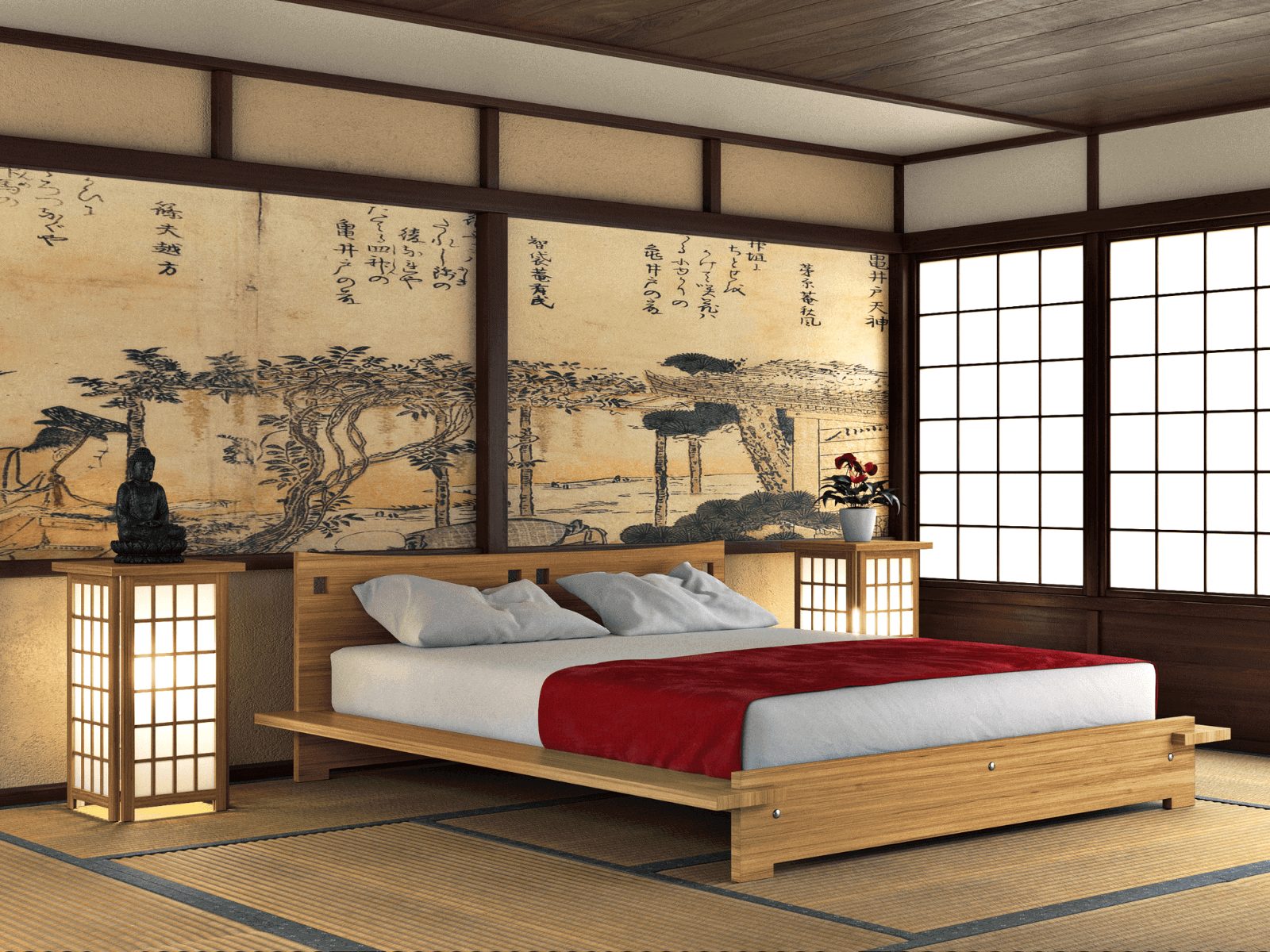 phong cách nội thất zen