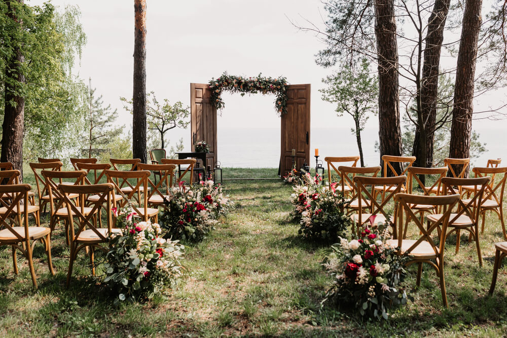 phong cách rustic wedding