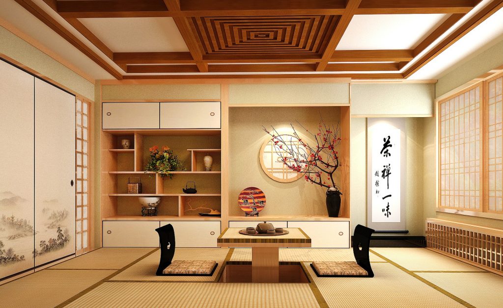 phong cách nội thất zen