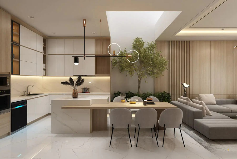 Đặc trưng của phong cách hiện đại (Modern Style)