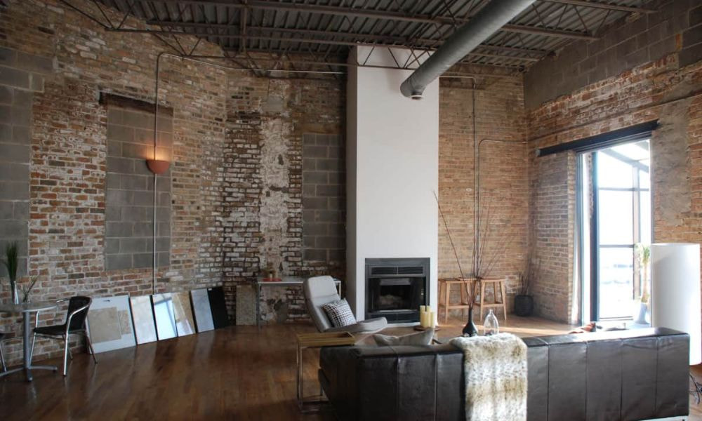Mẫu Industrial style