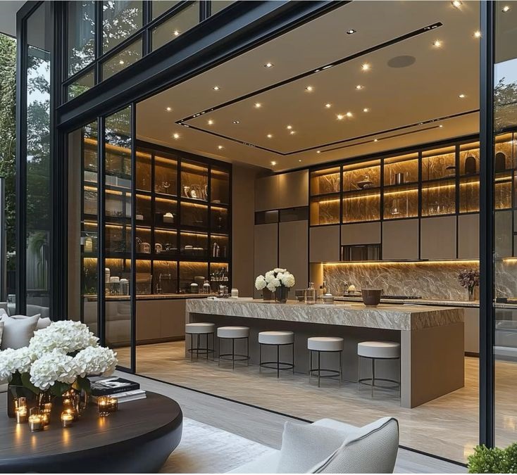 phong cách nội thất luxury