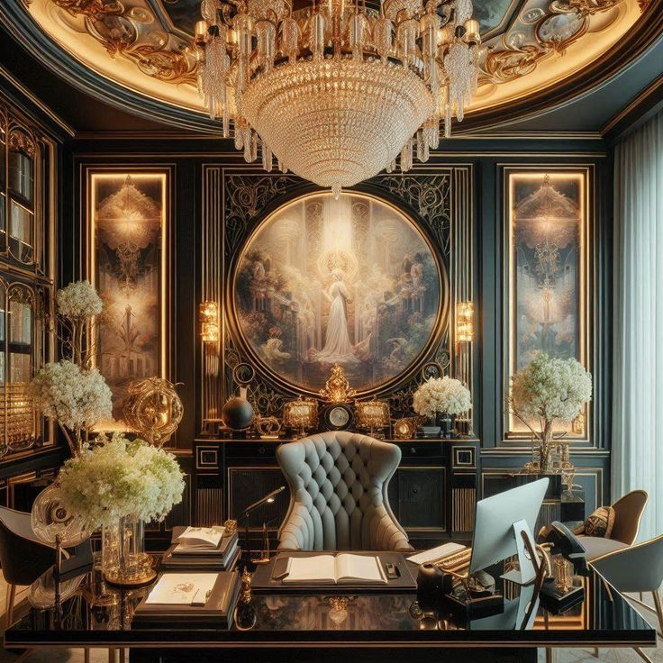 phong cách nội thất luxury