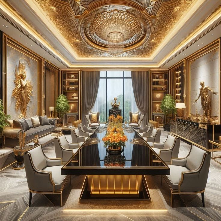 nội thất phong cách luxury