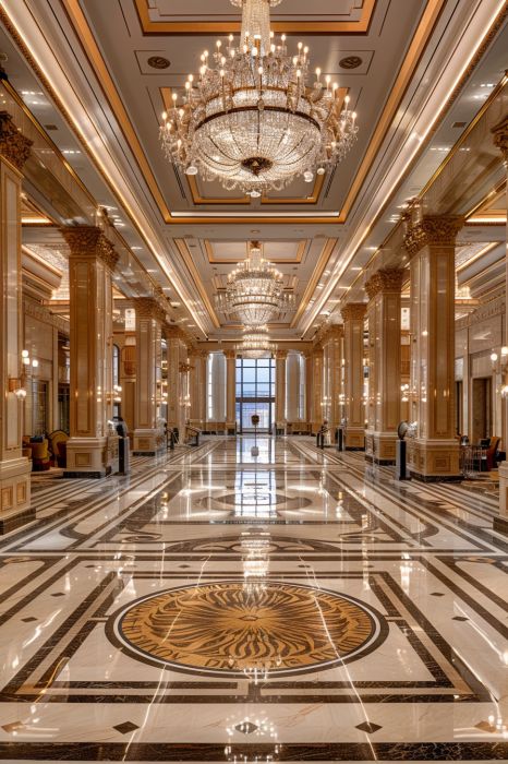 phong cách luxury hiện đại