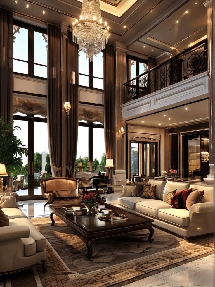 phong cách nội thất luxury