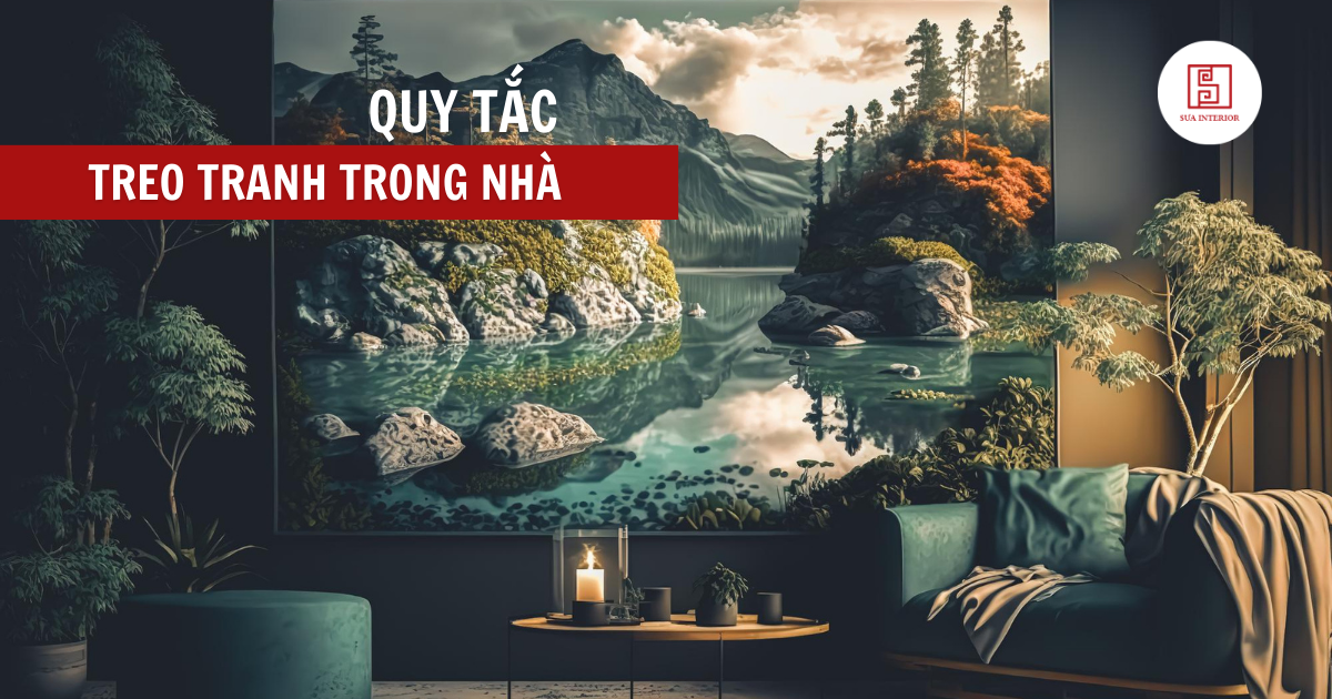 Quy tắc treo tranh trong nhà