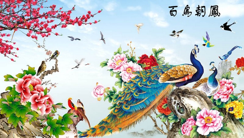 mẫu tranh treo tường phong thủy
