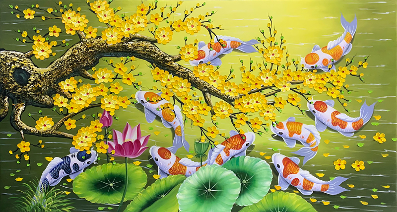 mẫu tranh treo tường đẹp