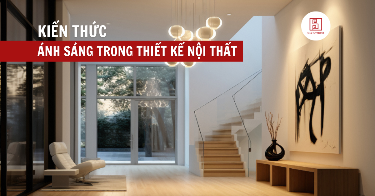 Thiết kế ánh sáng nội thất: Nguyên lý và ứng dụng cho phòng khách, phòng ngủ