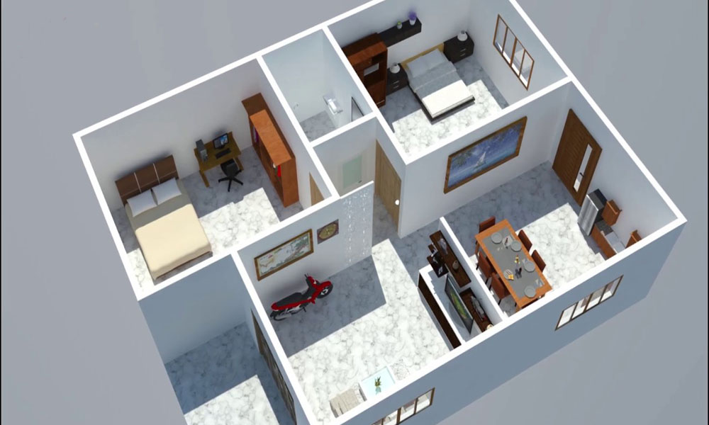 Giá thiết kế nhà bao nhiêu 1m2: Nhà cấp 4, nhà ống 3 tầng, nội thất 4 giá thuê thiết kế nhà cấp 4