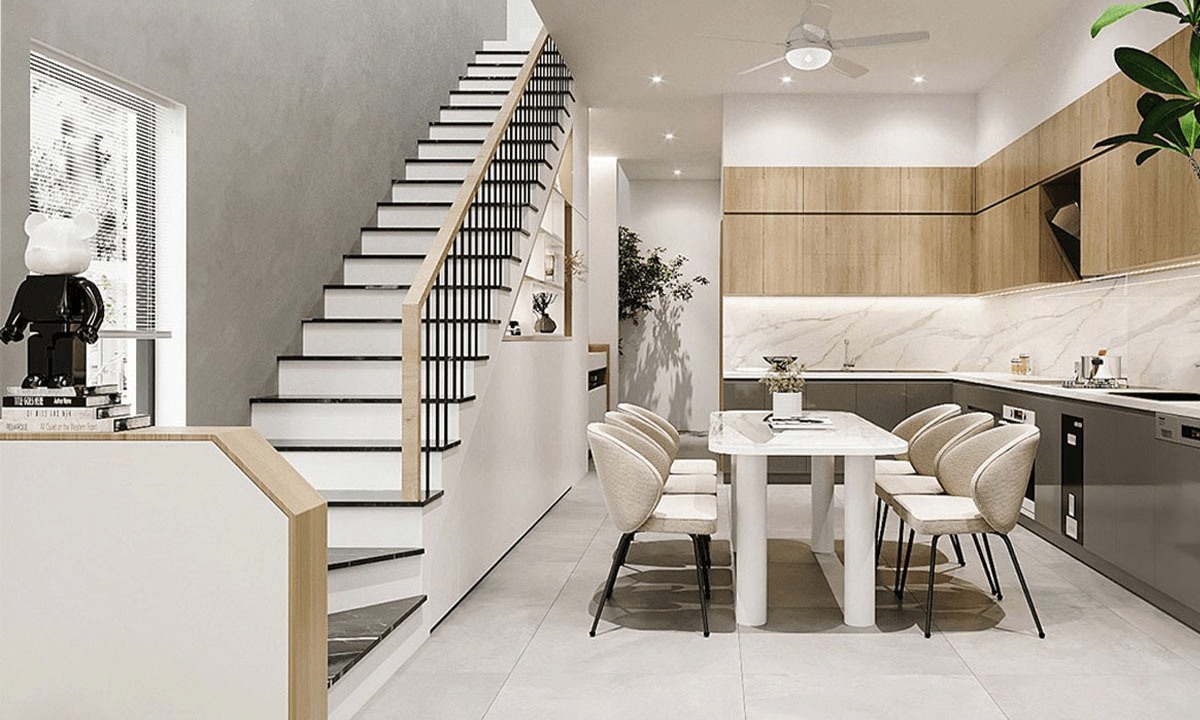 Cầu thang 23 bậc có tốt không? Cách hóa giải và lưu ý thiết kế an toàn 6 23 bậc cầu thang