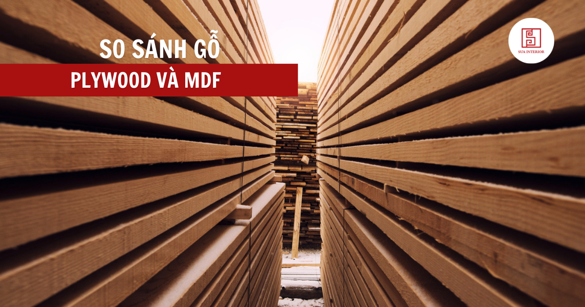 so sánh gỗ plywood và mdf