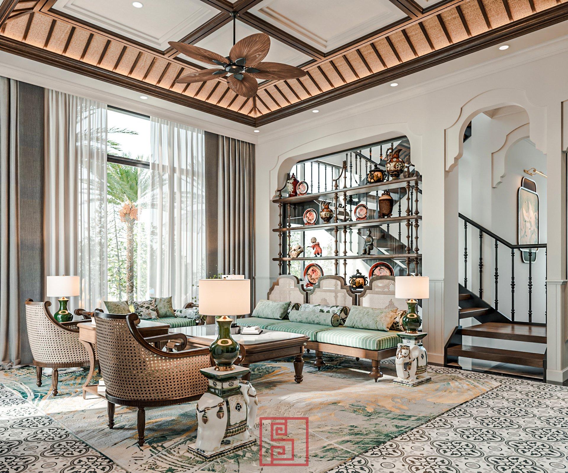 gạch bông indochine