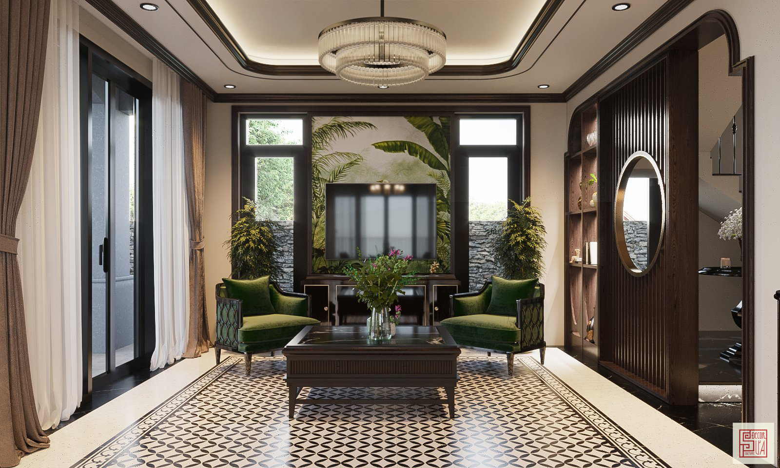 gạch bông indochine