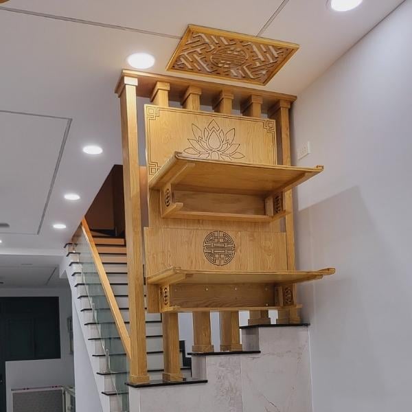 Cách bố trí bàn thờ treo tường