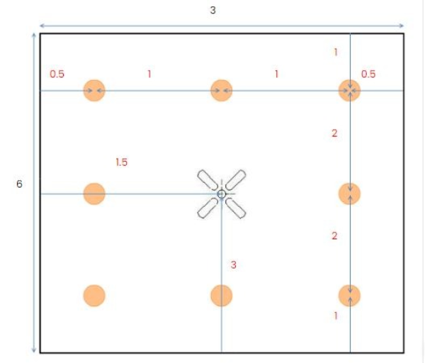cách bố trí đèn led âm trần phòng khách