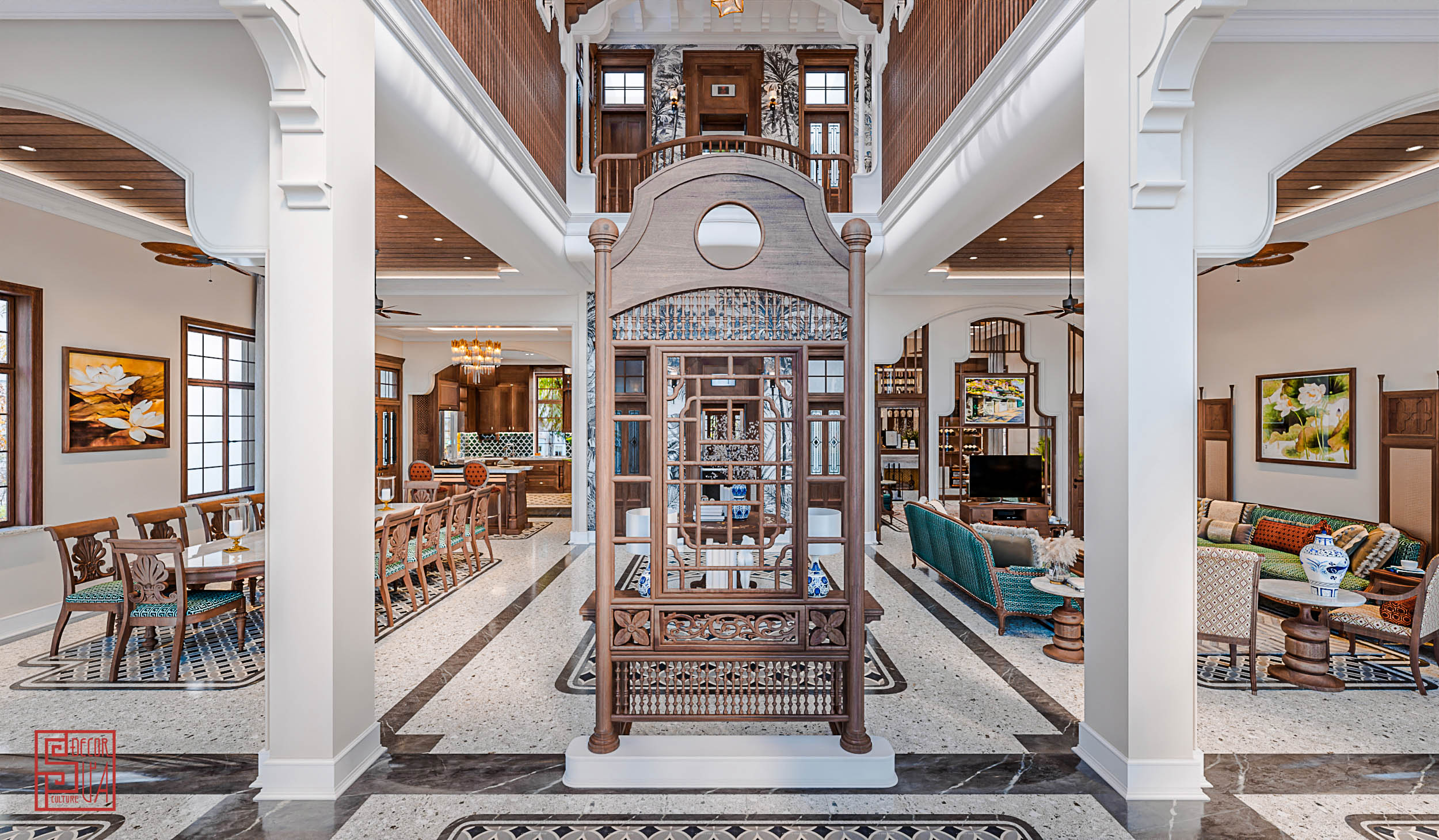 gạch bông indochine