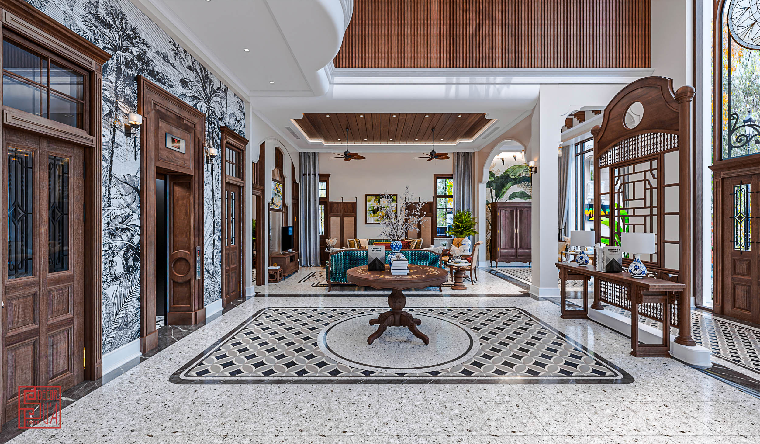 gạch bông indochine