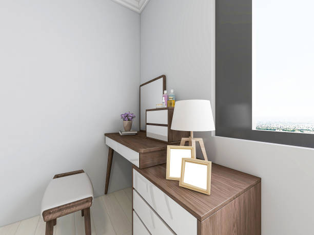 bàn trang điểm kết hợp bàn làm việc