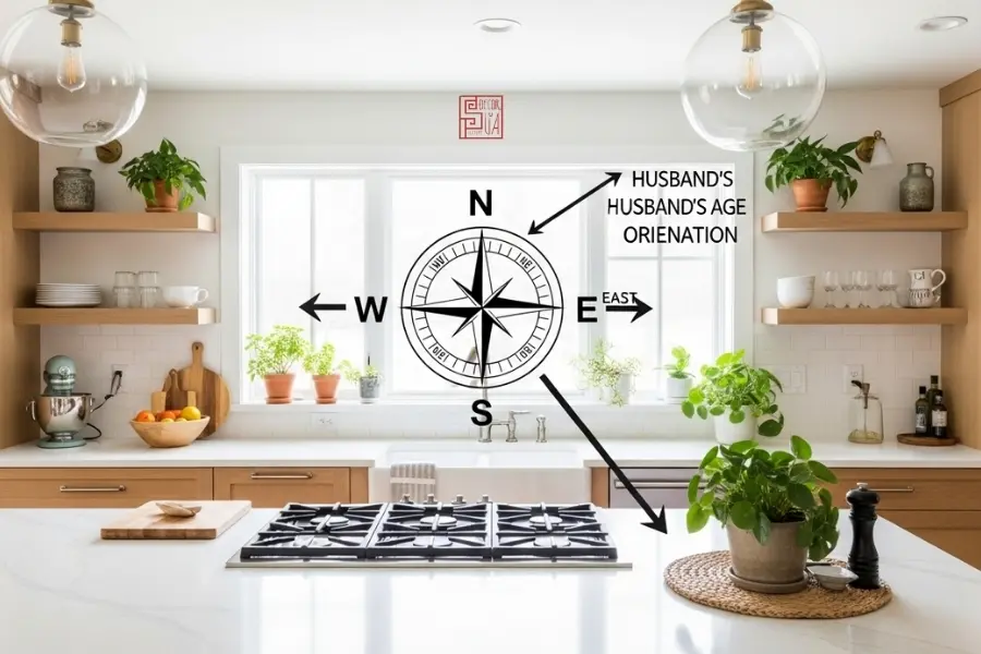 Hướng bếp theo tuổi vợ hay chồng? Giải đáp chuẩn phong thuỷ 4 Chọn hướng bếp theo tuổi chồng