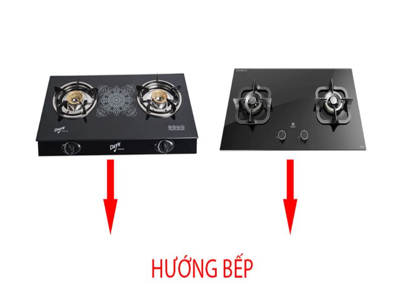 hướng bếp là hướng lưng hay hướng mặt