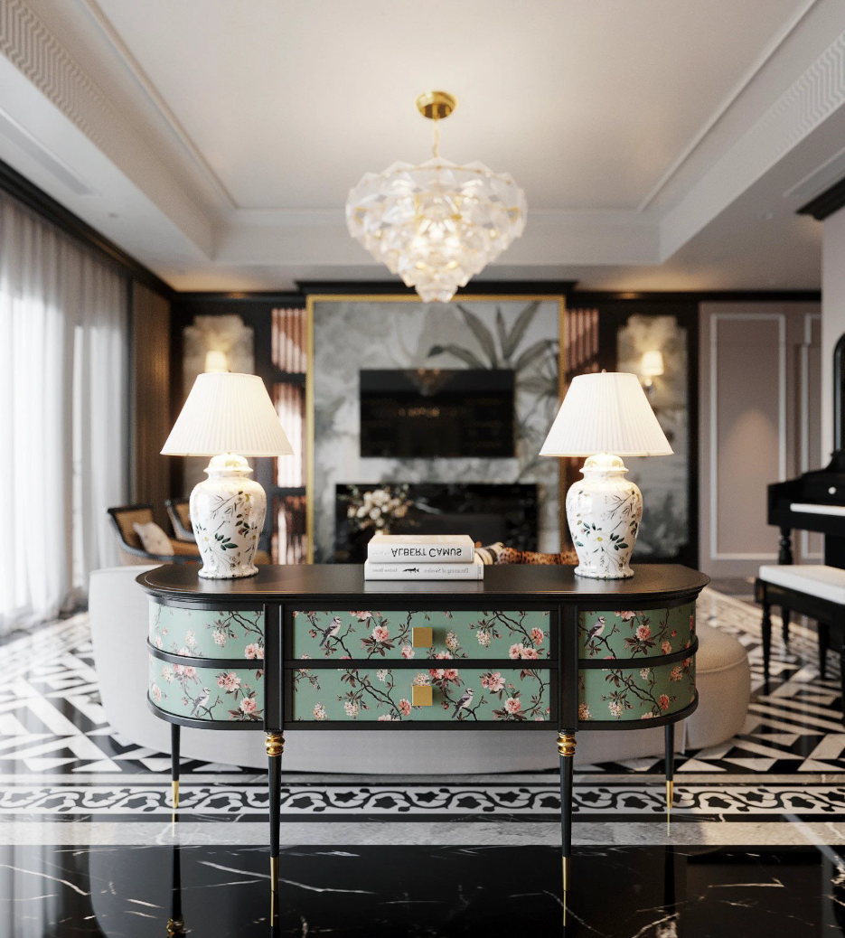 TOP 5 Mẫu thiết kế nội thất căn hộ phong cách Indochine đẹp, tối ưu công năng 19 căn hộ phong cách indochine