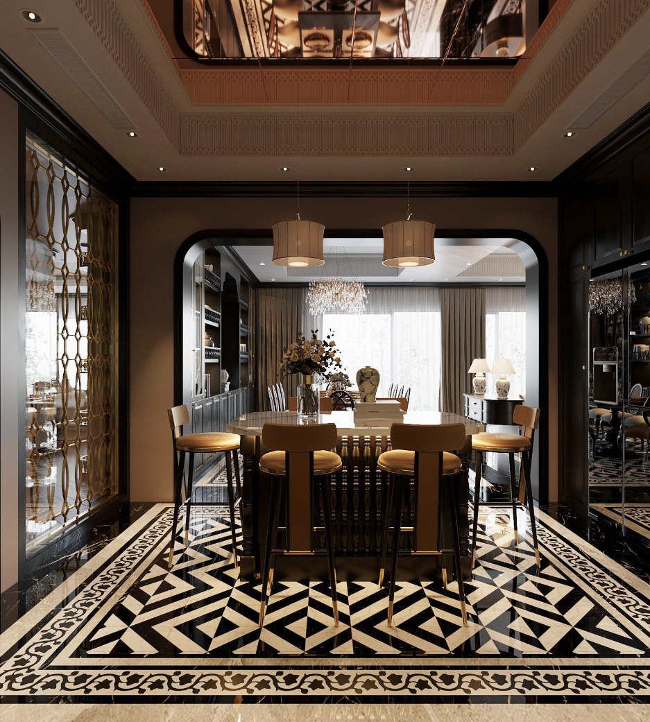 TOP 5 Mẫu thiết kế nội thất căn hộ phong cách Indochine đẹp, tối ưu công năng 21 căn hộ phong cách indochine