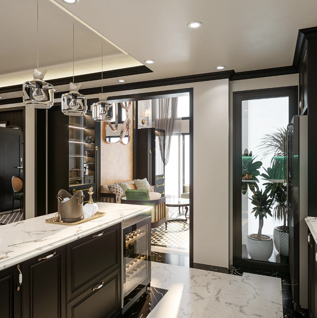 TOP 5 Mẫu thiết kế nội thất căn hộ phong cách Indochine đẹp, tối ưu công năng 18 căn hộ phong cách indochine