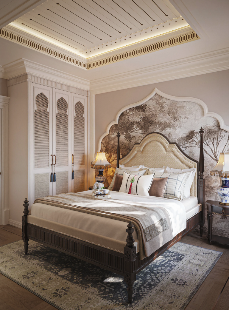 TOP 5 Mẫu thiết kế nội thất căn hộ phong cách Indochine đẹp, tối ưu công năng 14 căn hộ phong cách indochine