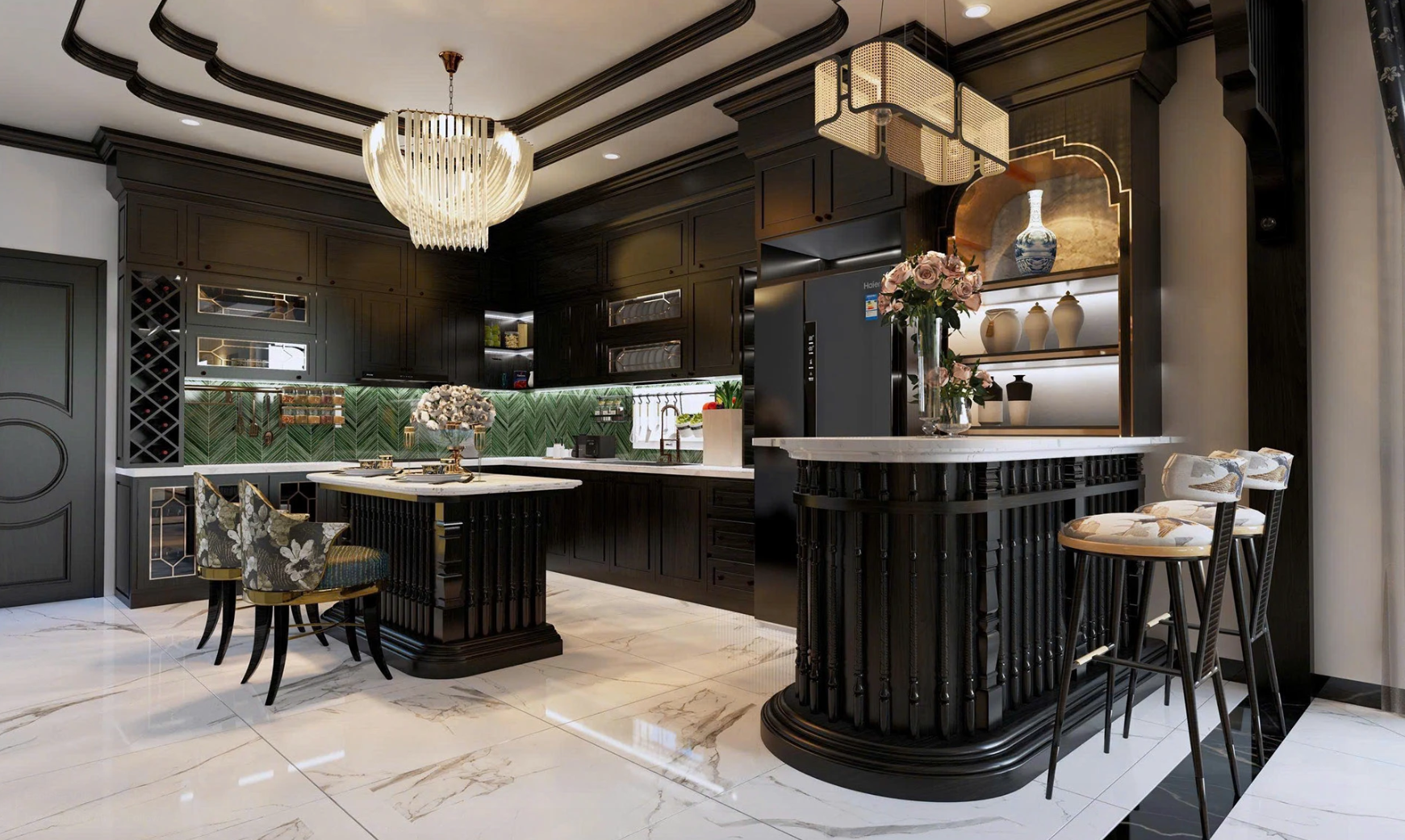 TOP 5 Mẫu thiết kế nội thất căn hộ phong cách Indochine đẹp, tối ưu công năng 27 căn hộ phong cách indochine