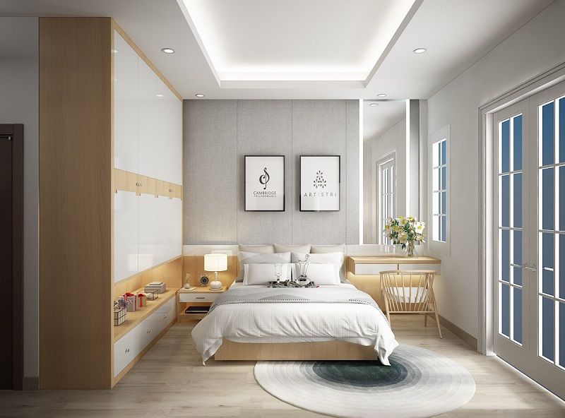 phòng ngủ master 20m2