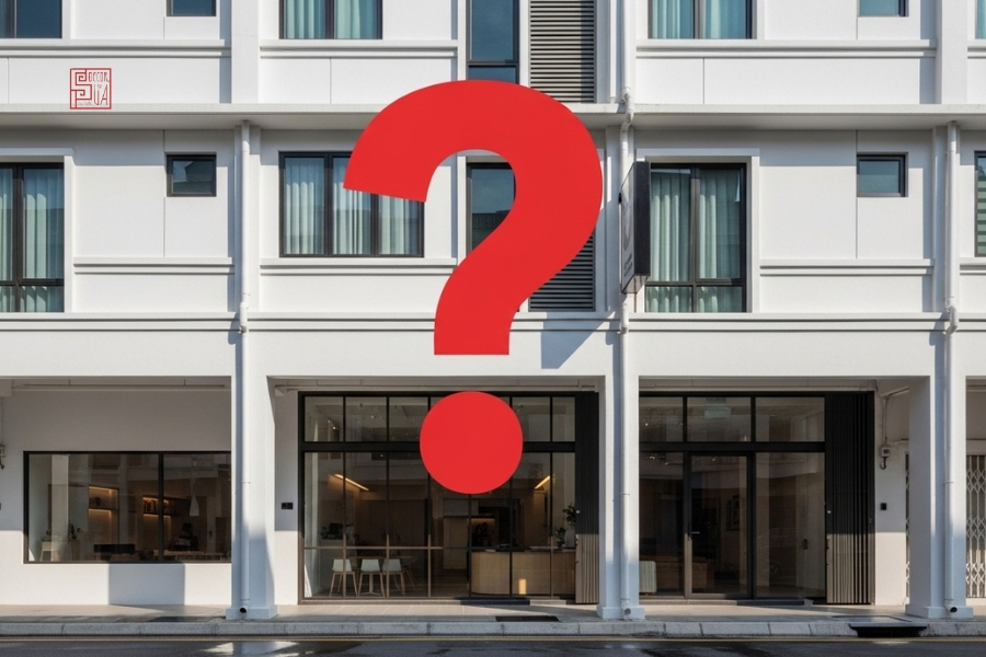 shophouse là gì có nên thiết kế nội thất không