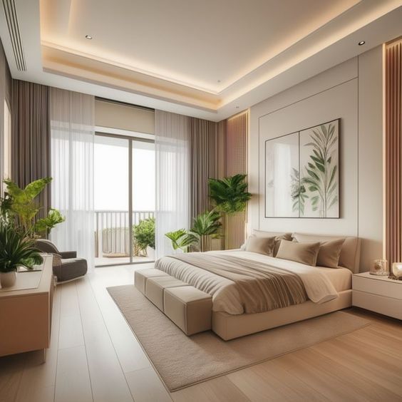 thiết kế phòng ngủ master đẹp