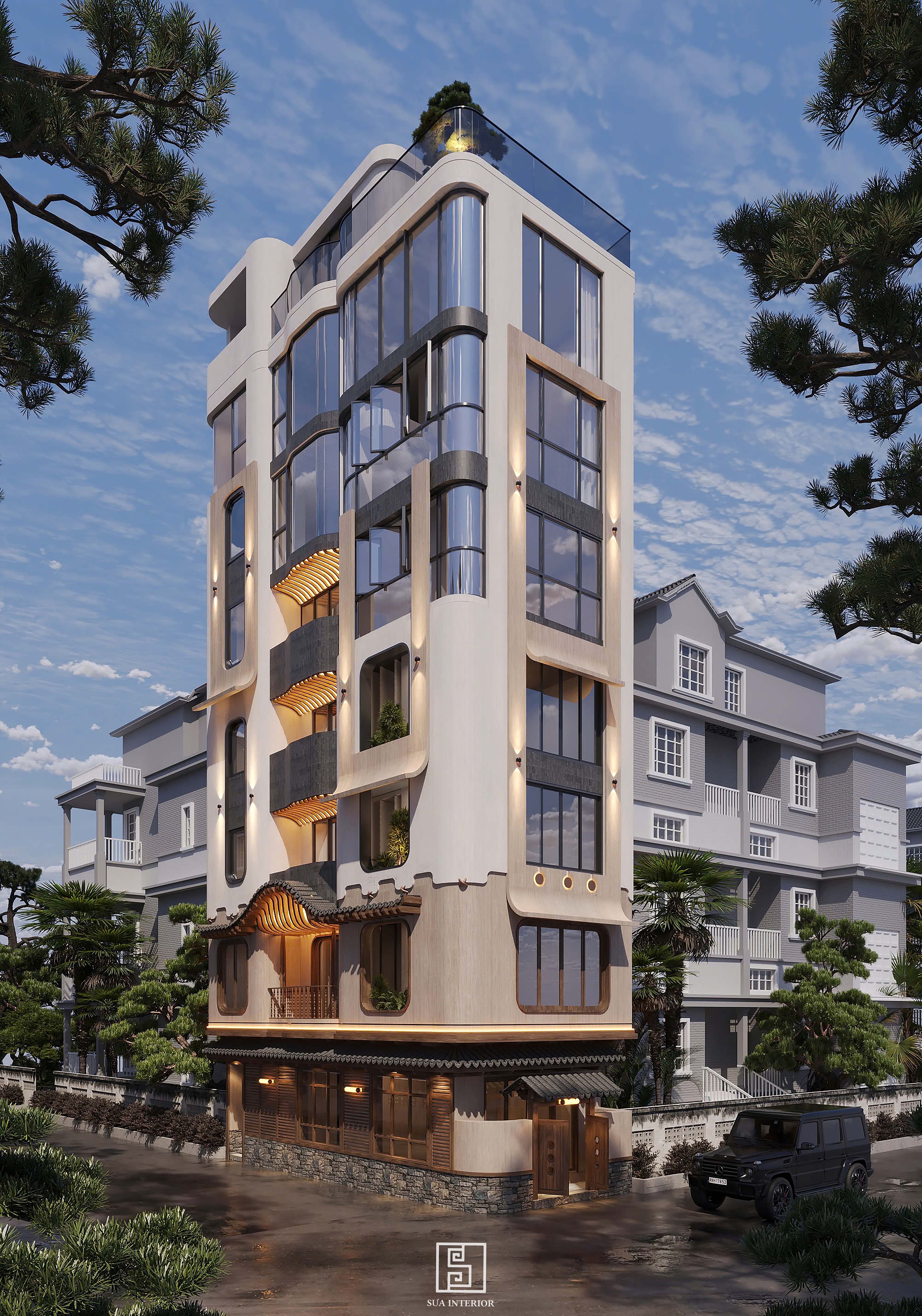 thiết kế nhà phố tại Hà Nội