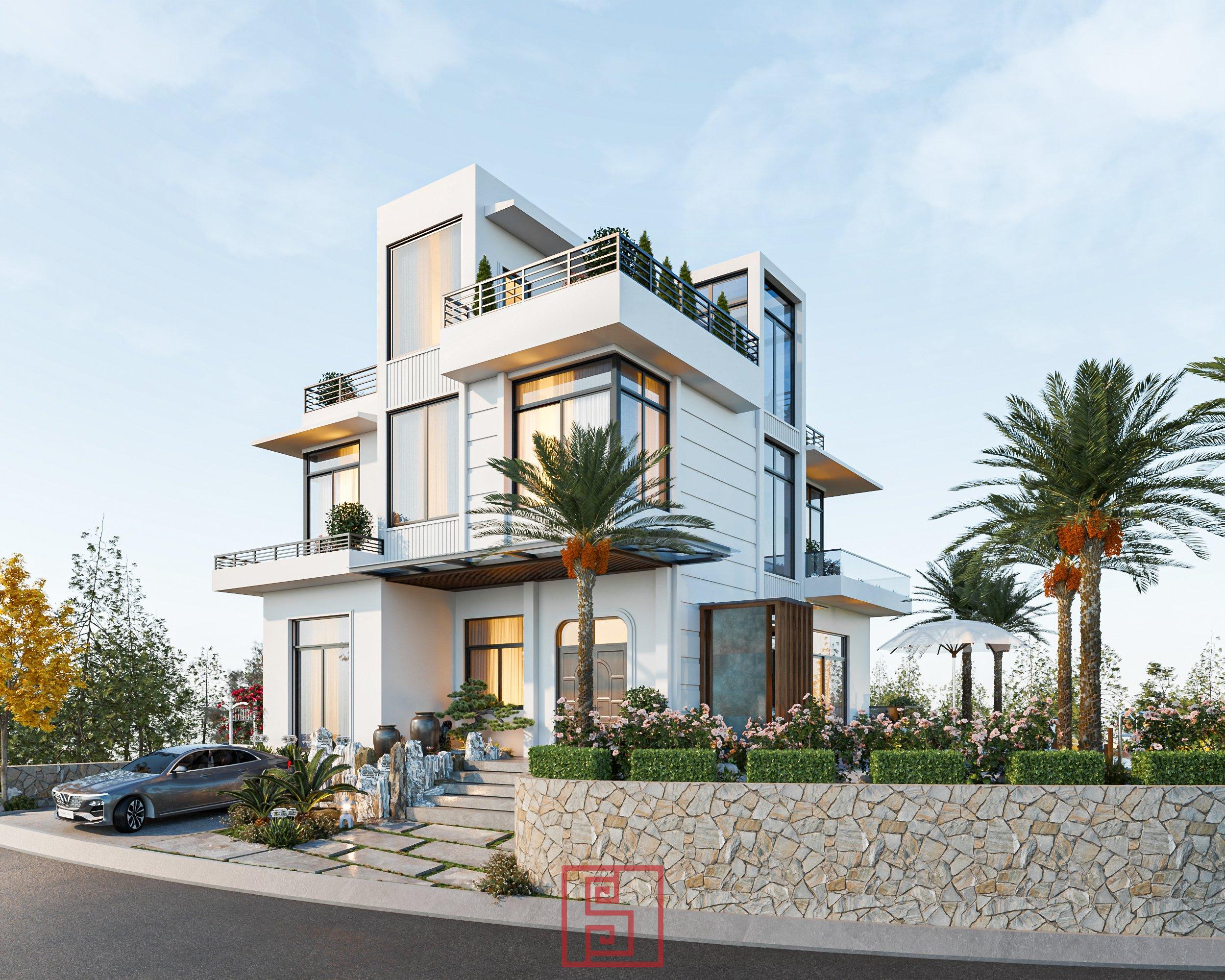 Thiết kế biệt thự tại Hòa bình