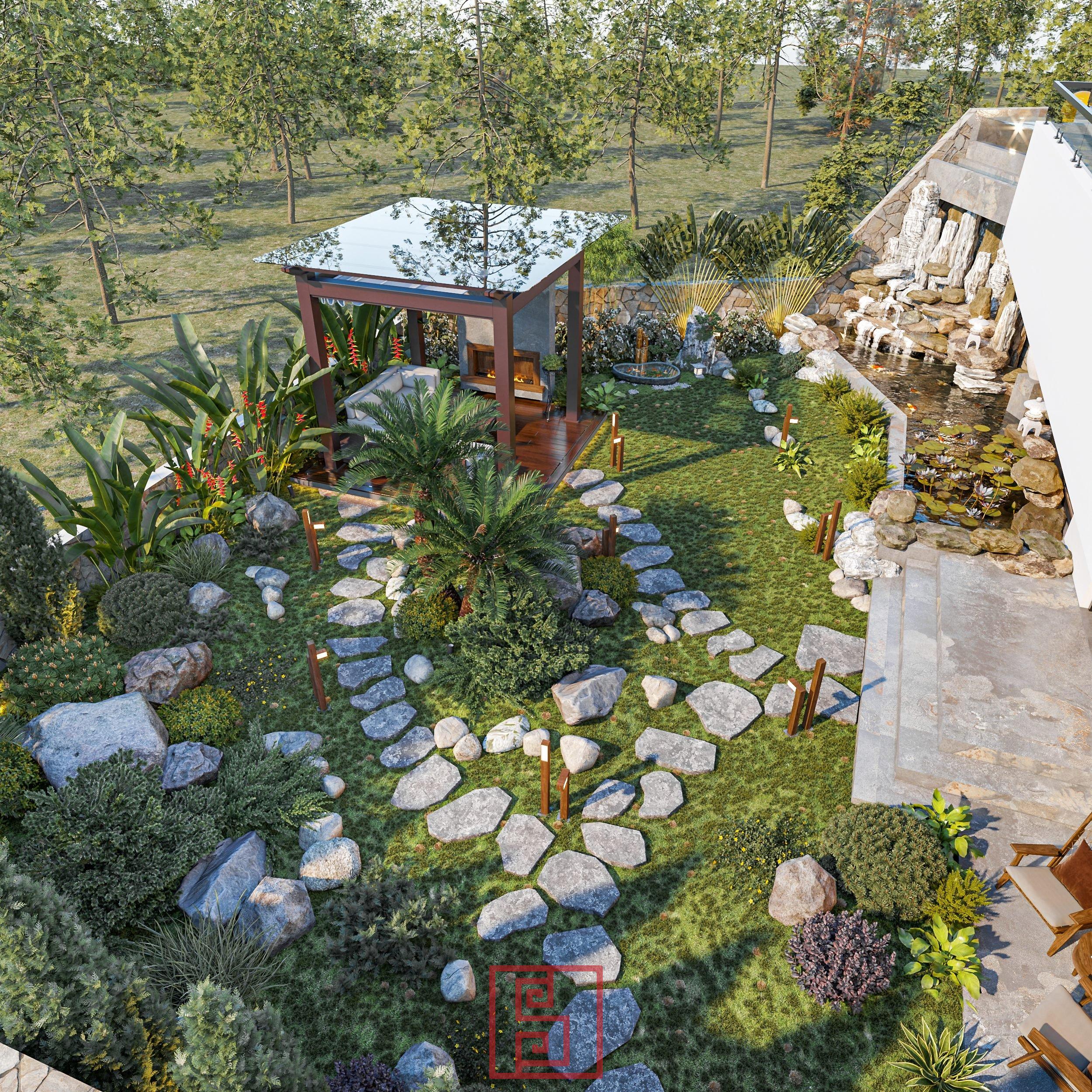 Thiết kế biệt thự tại Hòa bình