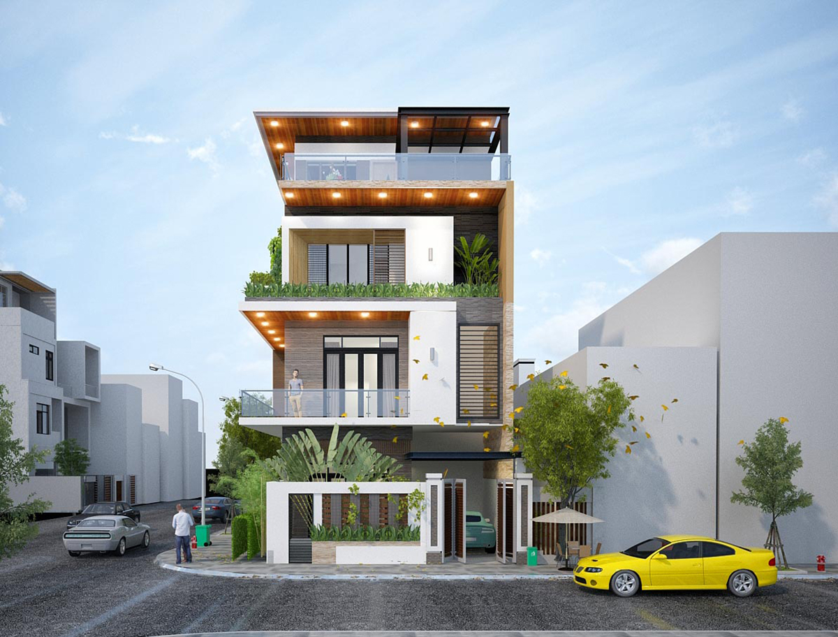 Thi công nhà phố tại Hà Nội 42 thiết kế nhà phố tại Hải Phòng