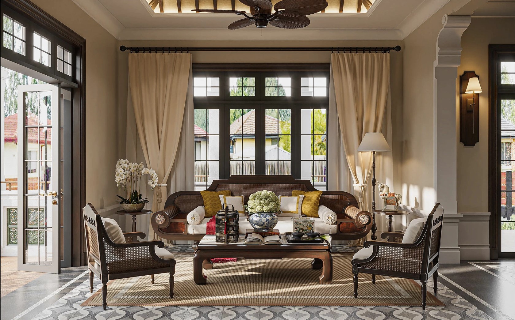 biệt thự indochine