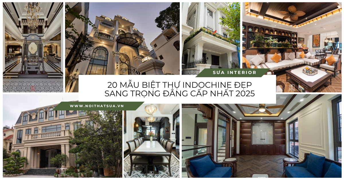 Biệt thự phong cách indochine