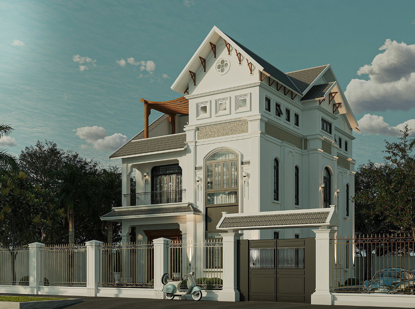 biệt thự indochine