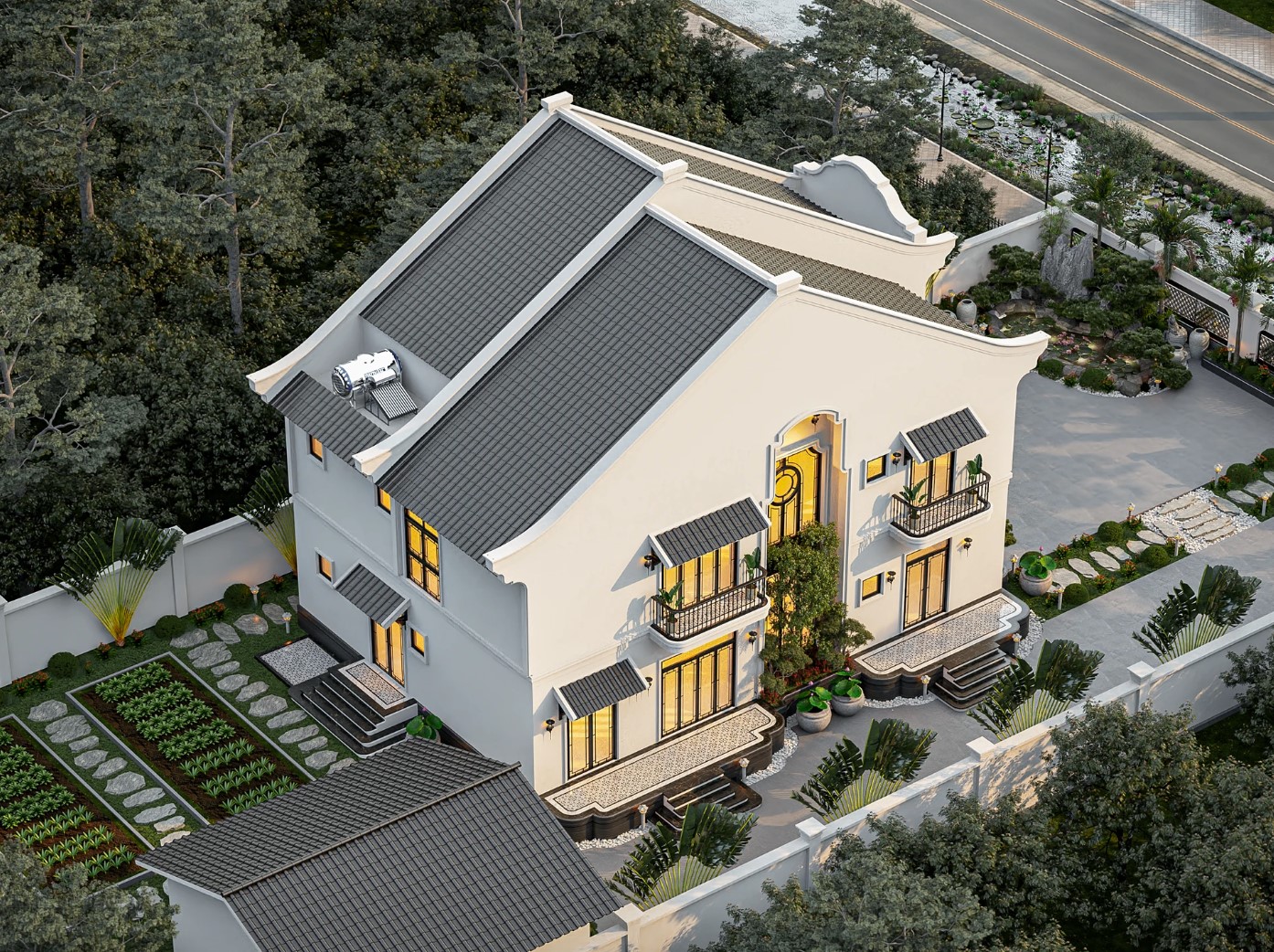 biệt thự indochine