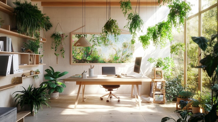 Biophilic Design là gì? Thiết kế sinh học kết nối thiên nhiên 2025 20 Biophilic Design làm việc