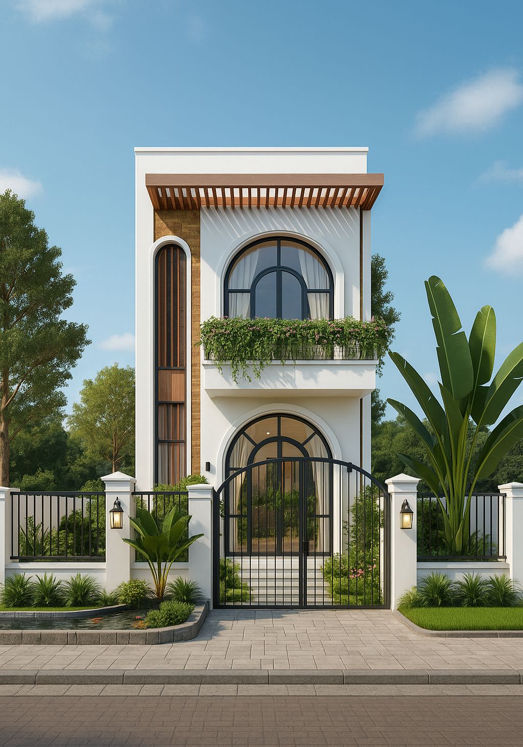 Thi công nhà phố tại Hà Nội 40 thiết kế nhà phố tại Quảng Trị